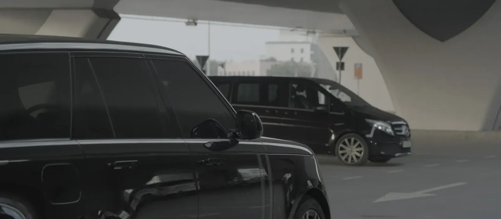Airport concierge assisting travelers with fast-track service